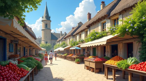 Quand et où trouver les marchés de l'île d'Oléron