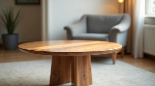 Tables basses rondes : astuces pour un choix réussi